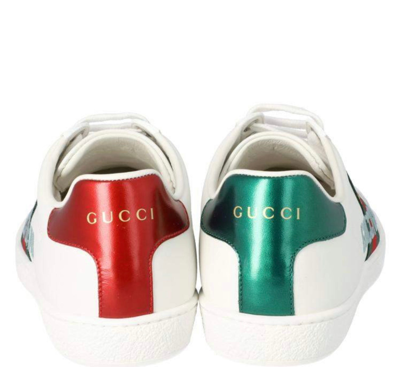 Gucci Men’s Band Embroidery Ace Low-Top Sneakers