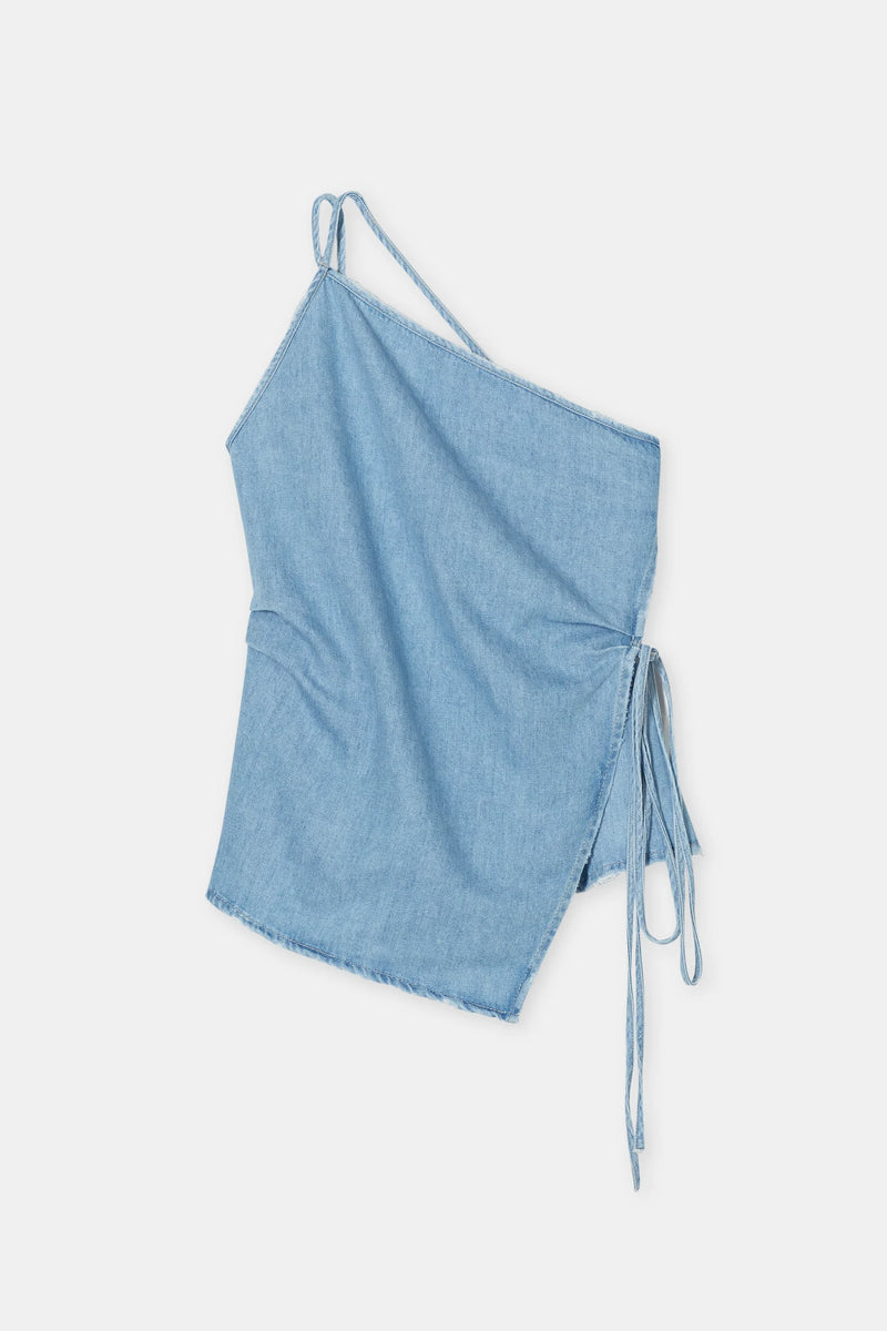 CLOSED Denim Wrap Top