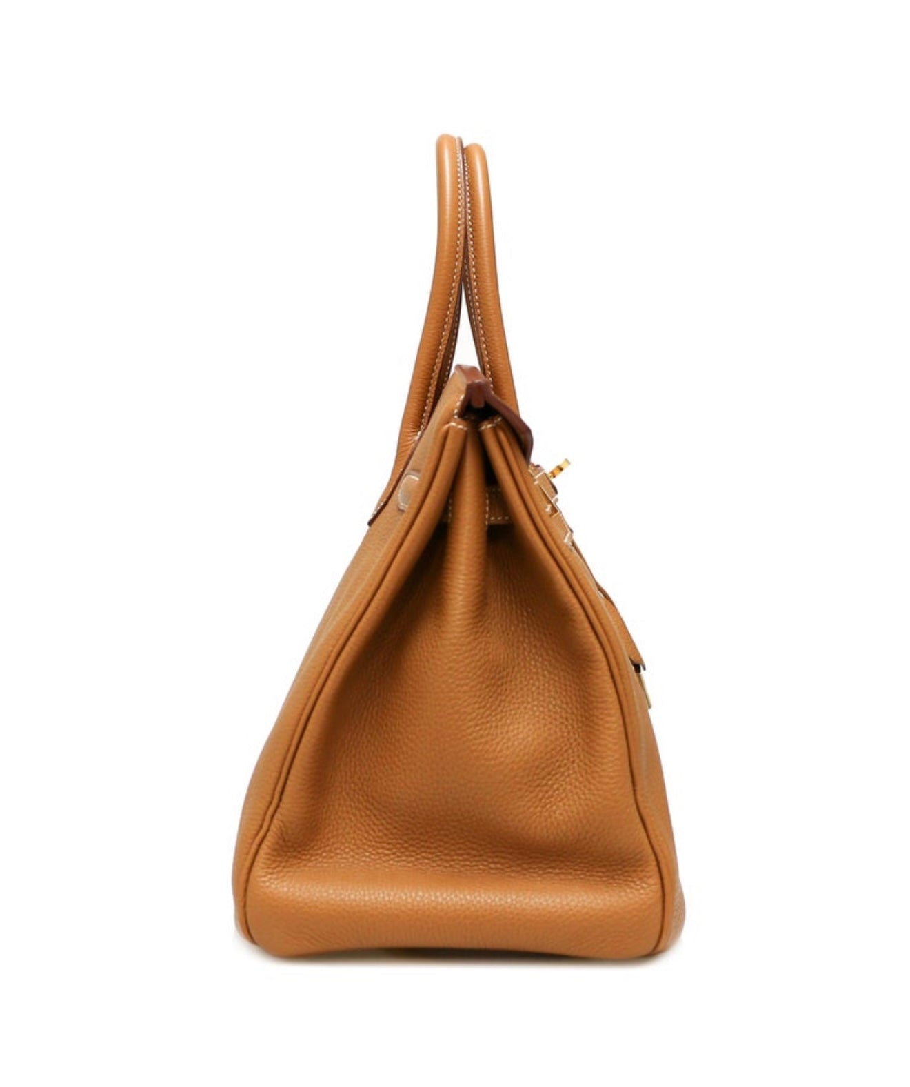 HERMES - Birkin Bag Gold 35 HERMES Togo Leather