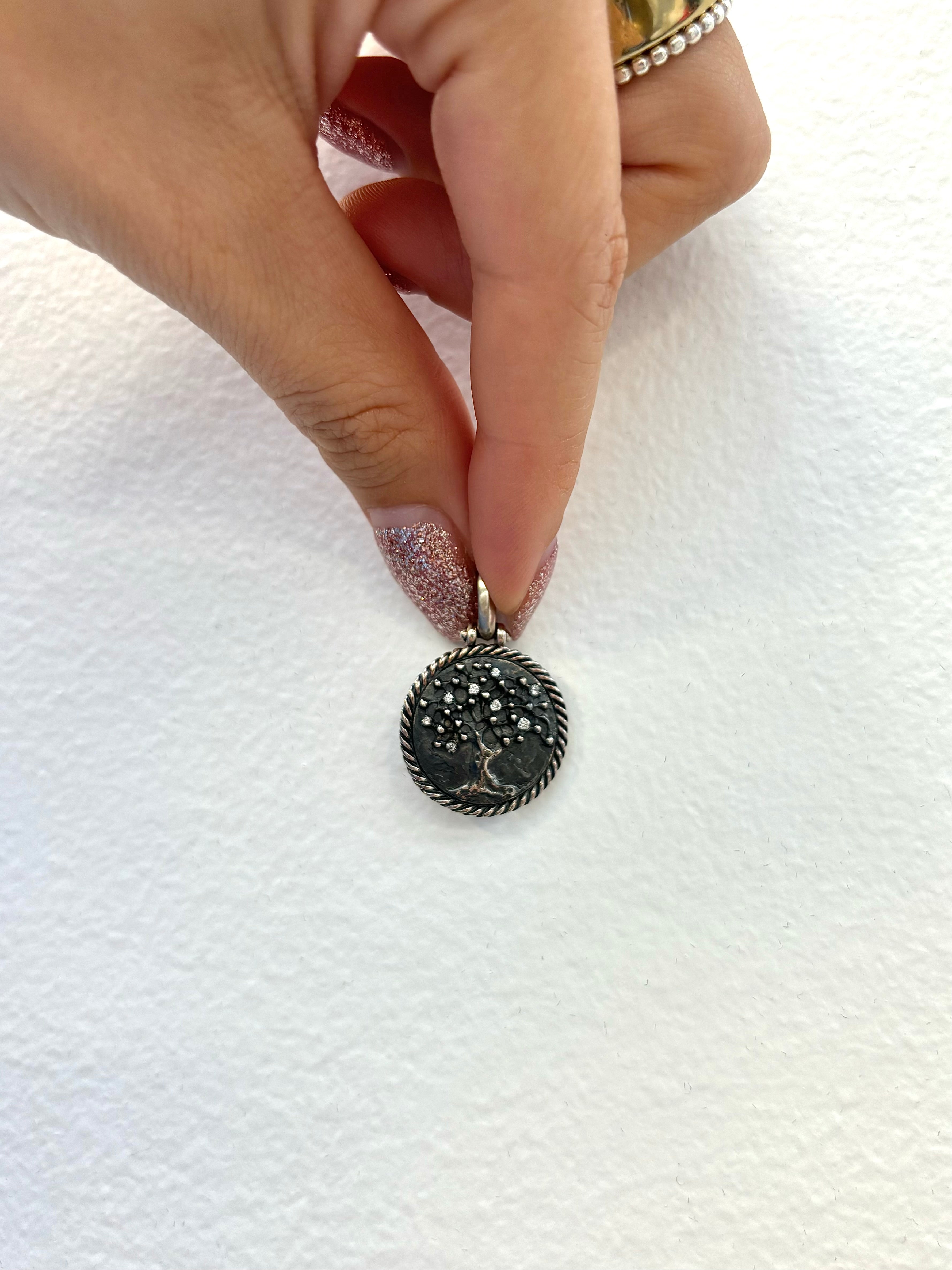 David Yurman Tree of Life Pendant