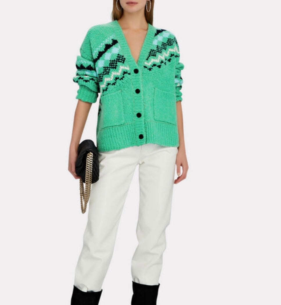 DEREK LAM 10 CROSBY
Bette Fair Isle Cardigan
