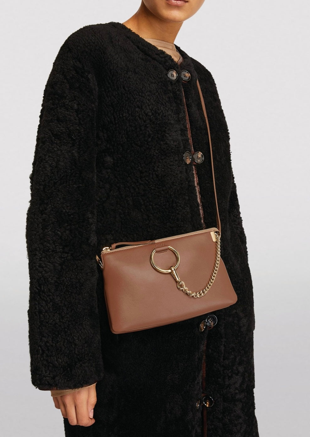CHLOE
Faye Lambskin Small Crossbody Bag