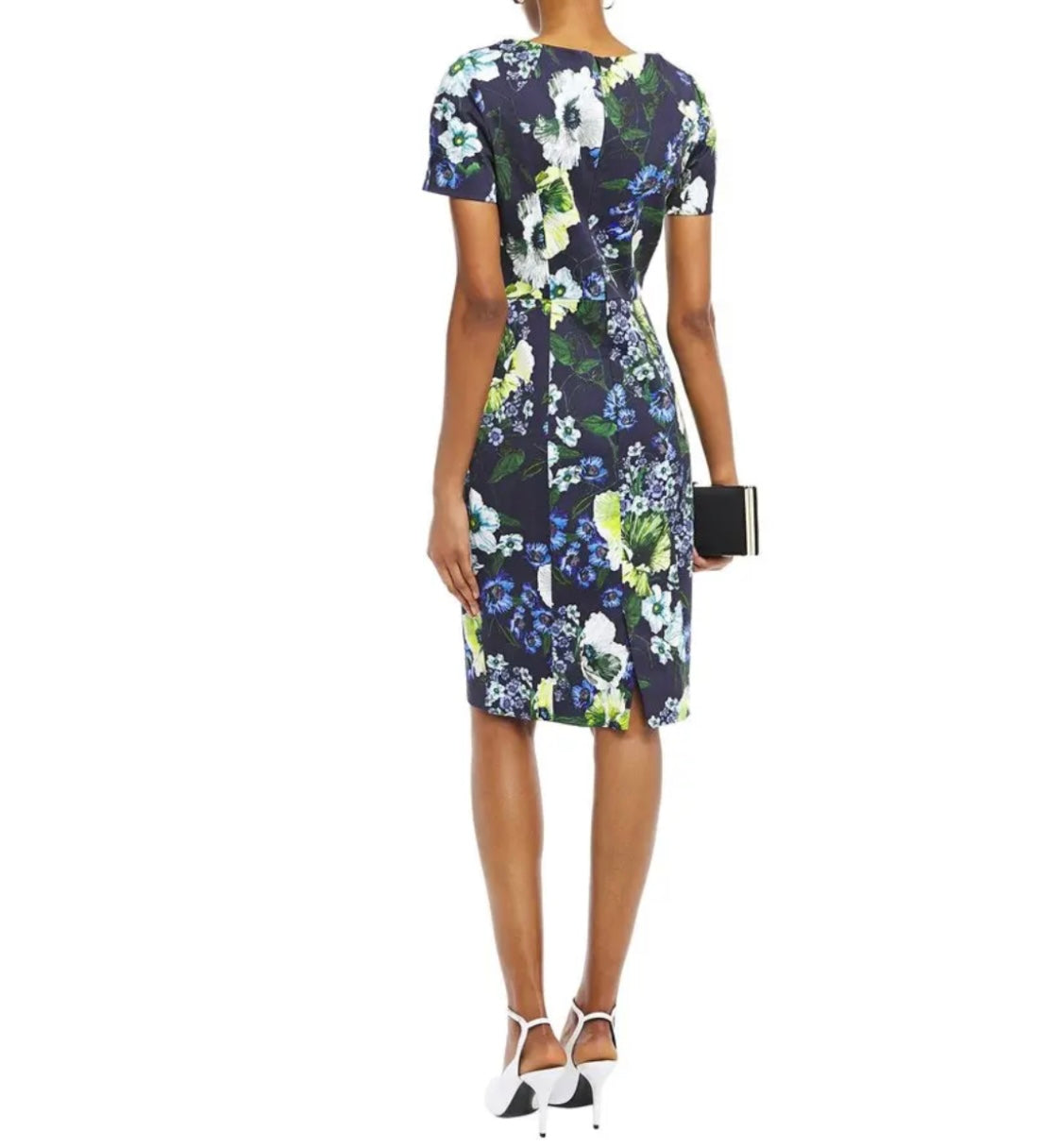 ERDEM
Joyce Floral-Print Stretch-Cotton Dress