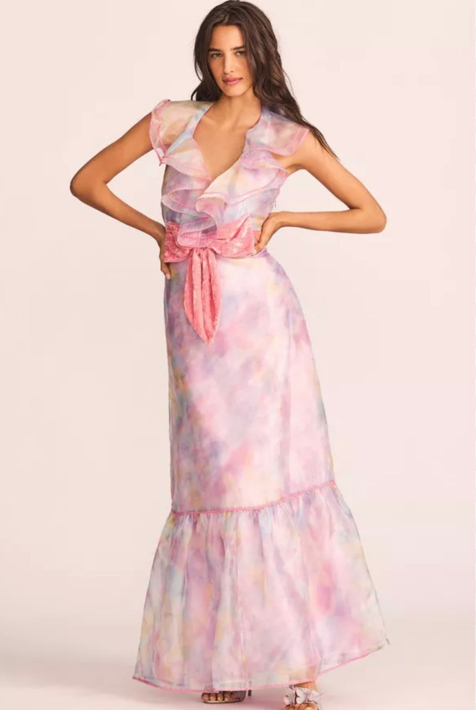 LoveShackFancy - Maris Gown in Fairytale Printed
Color:Fairytale Printed