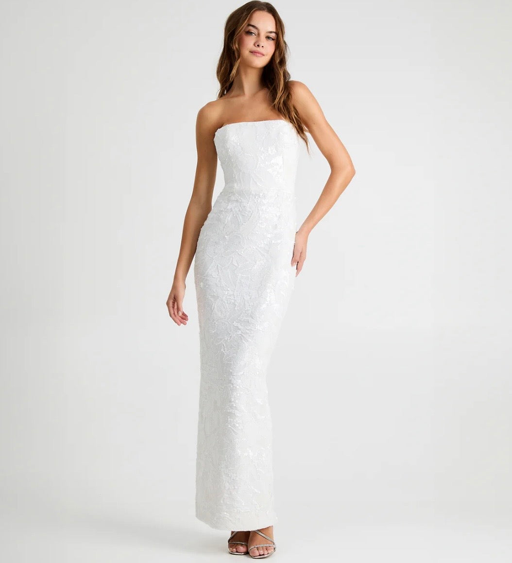 Helsi Serena Floral Sequin Gown