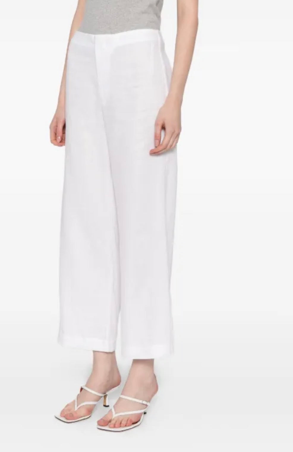Reformation JONI linen cropped pants