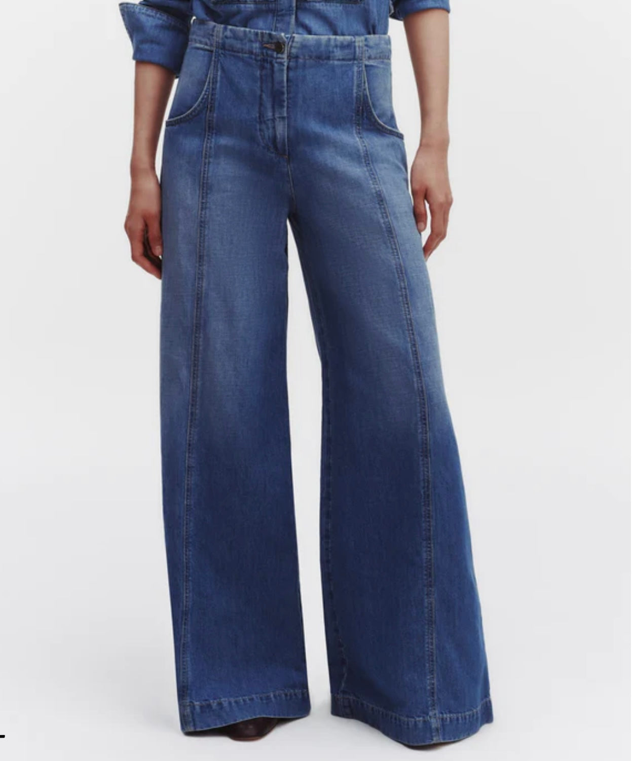 TWP - DANCING IN THE DARK JEAN
IN LINEN COTTON DENIM