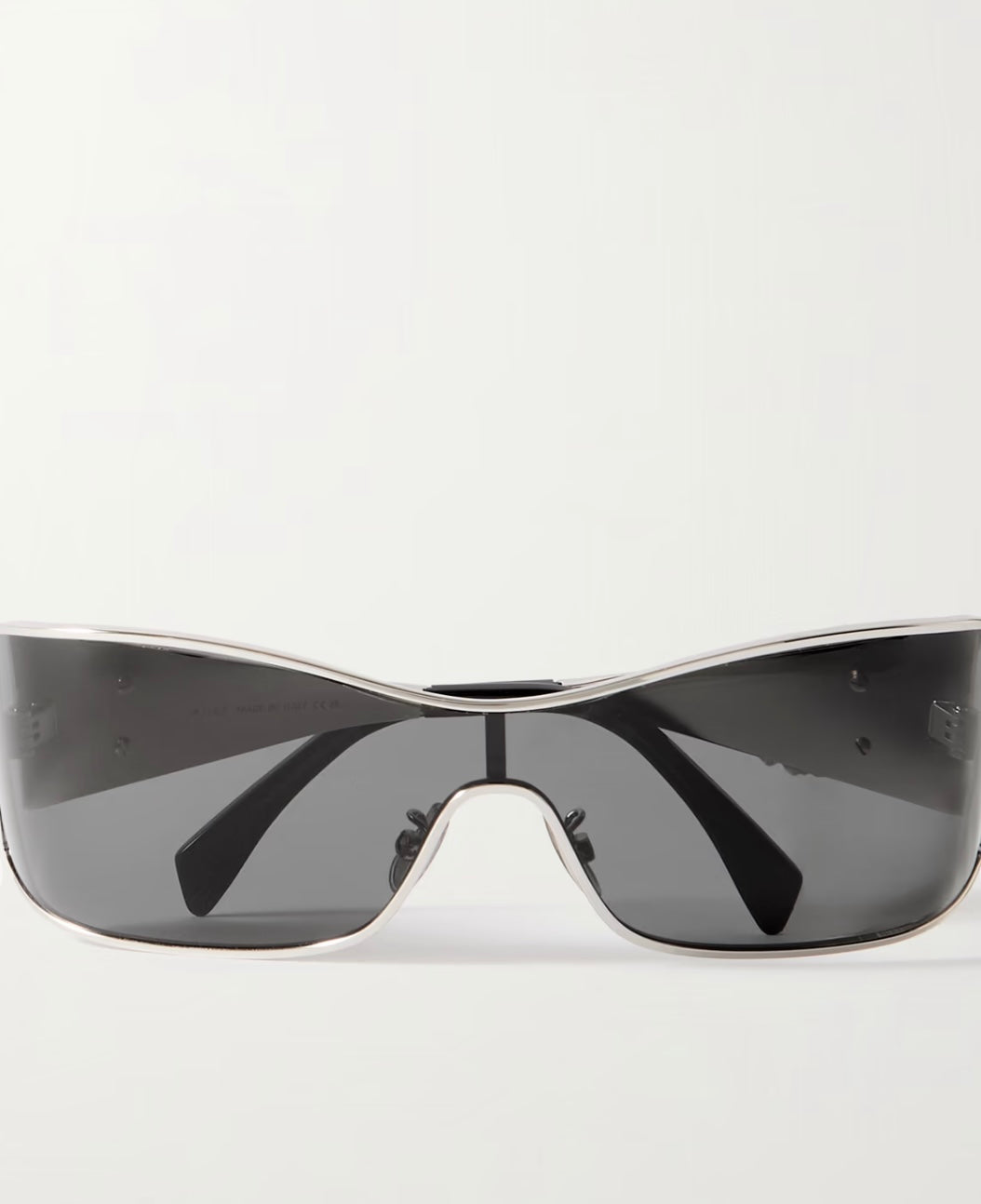 CELINE EYEWEAR
Rectangular-frame silver-tone sunglasses
