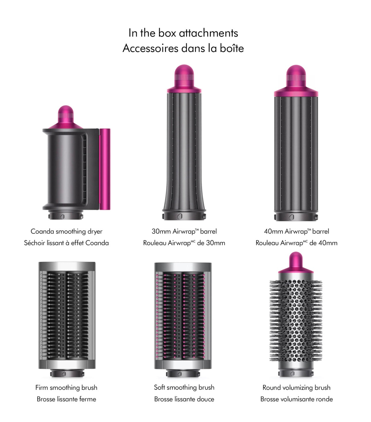 Dyson
Airwrap multi-styler Complete in (Fuchsia/Nickel)