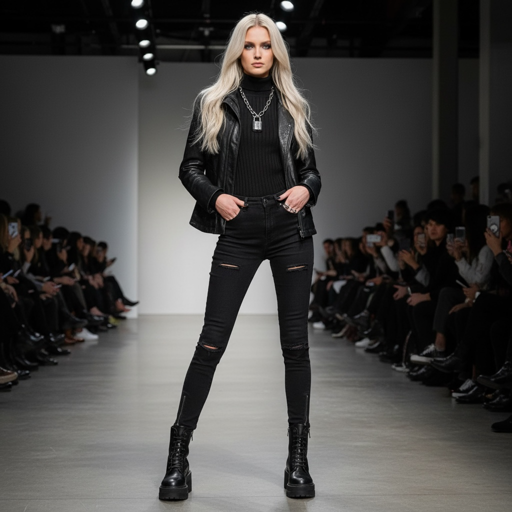 ANDREW MARC leather jacket