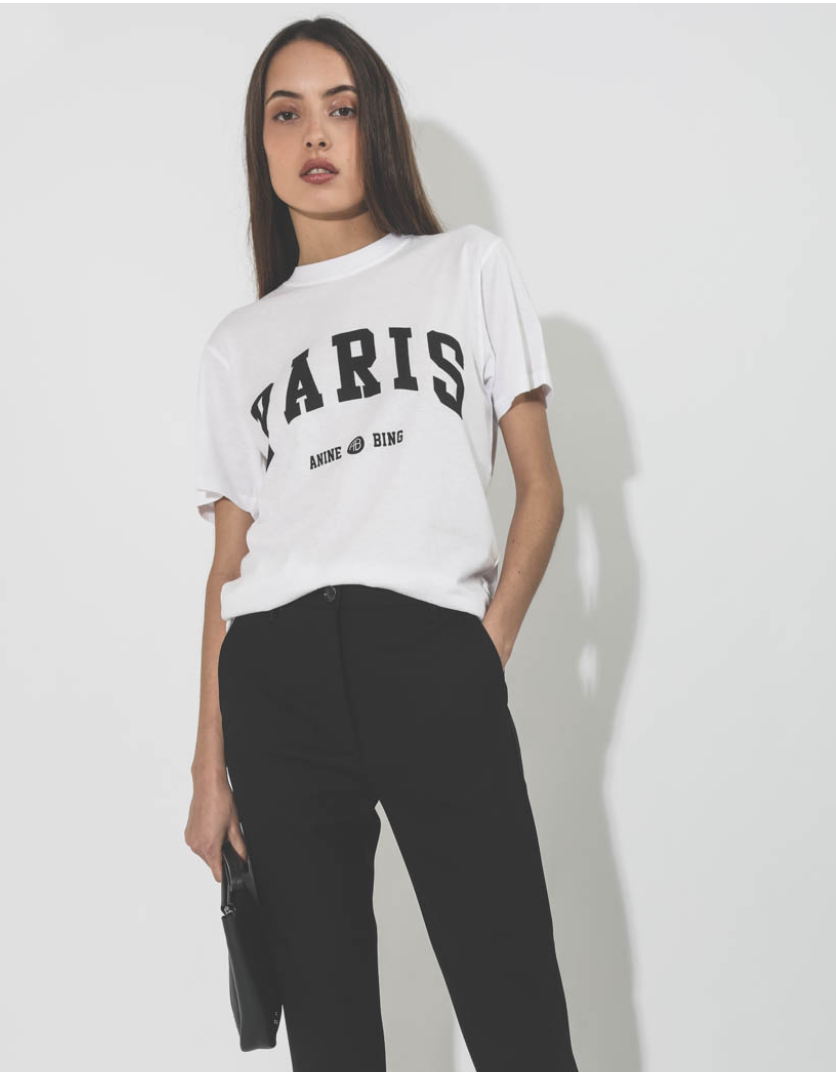Anine Bing Lili Tee University Paris