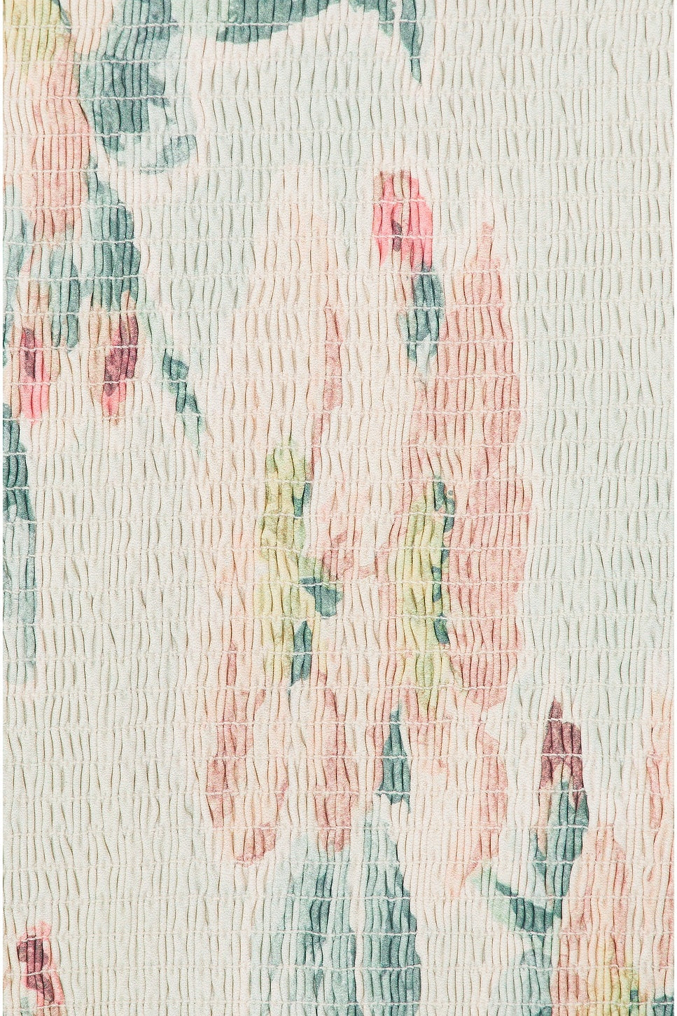 TOTEME smocked one piece bathing suit in washed floral