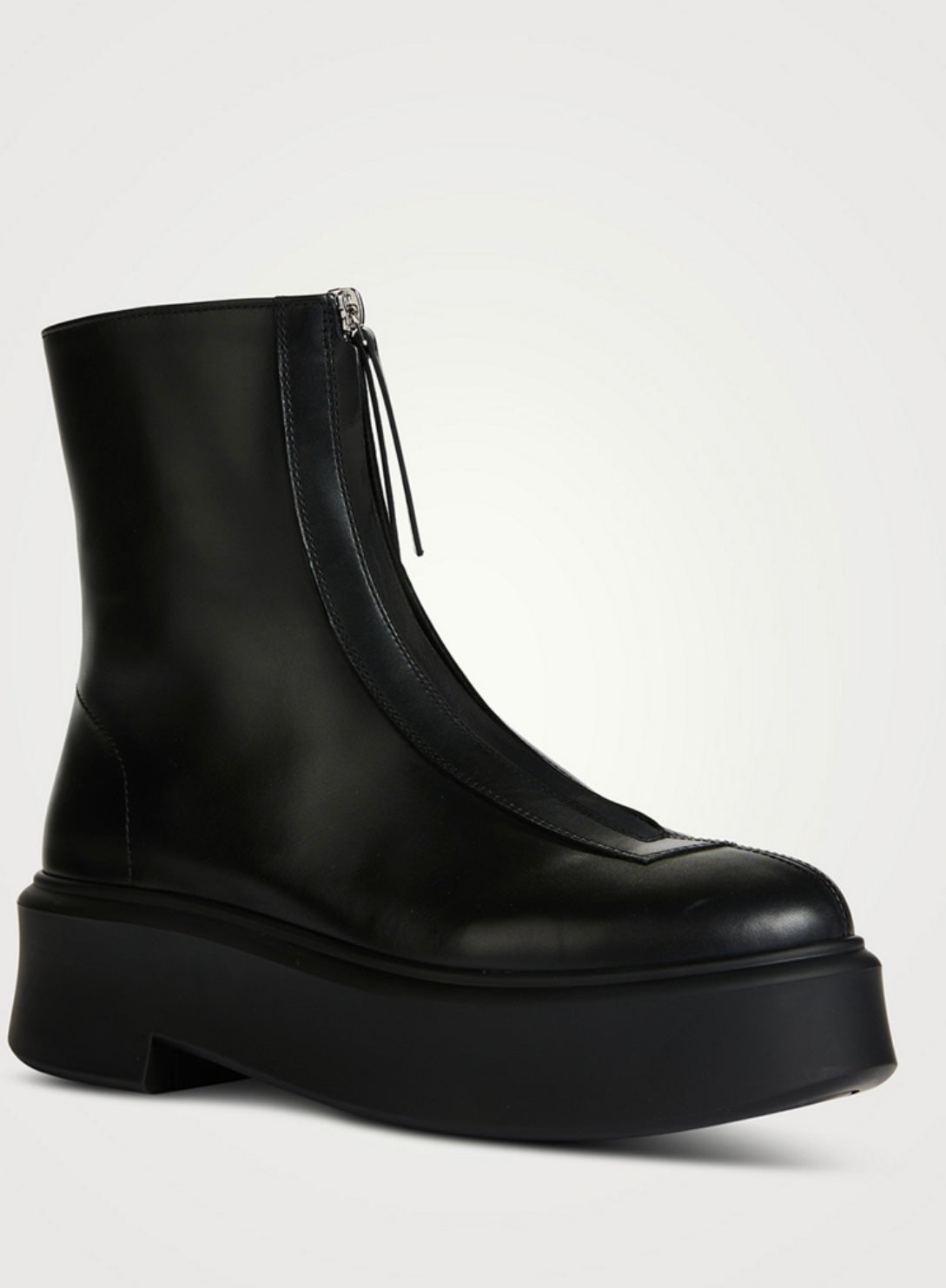 The Row - Black Zippered Boots
