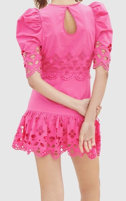 SAYLOR poplin mini dress