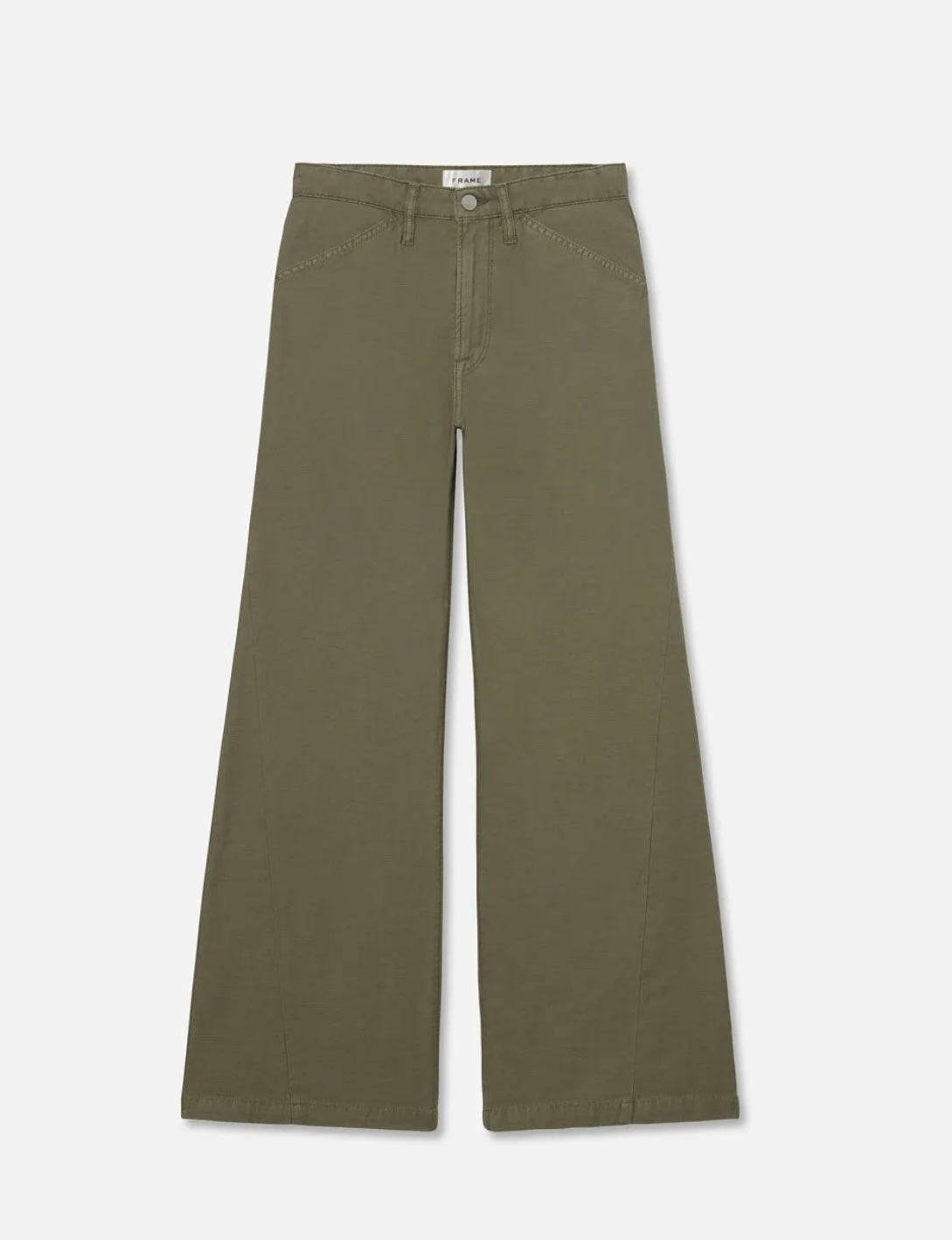 FRAME - Le Baggy Palazzo
in Washed Summer Sage