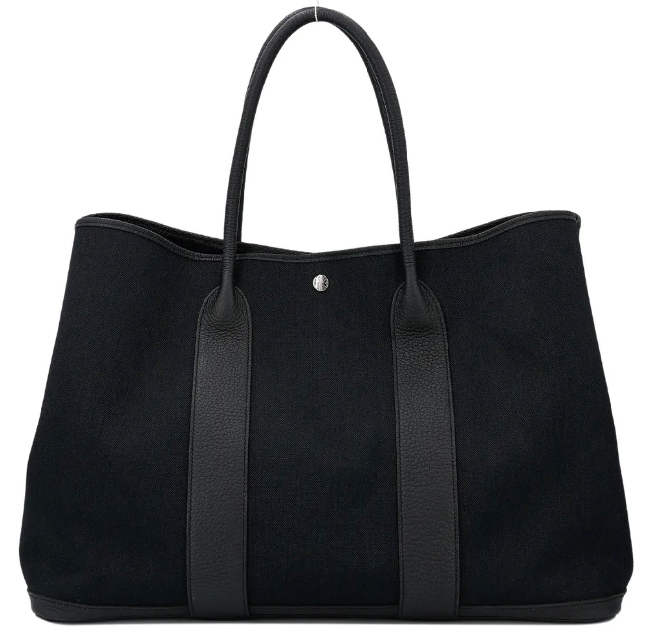 Preloved HERMES the garden party bag in black