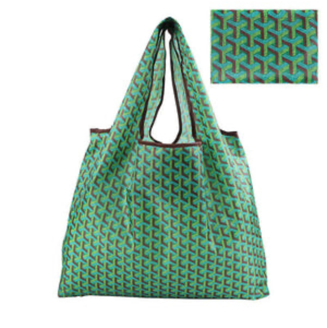 GREEN SHOPPING TOTE