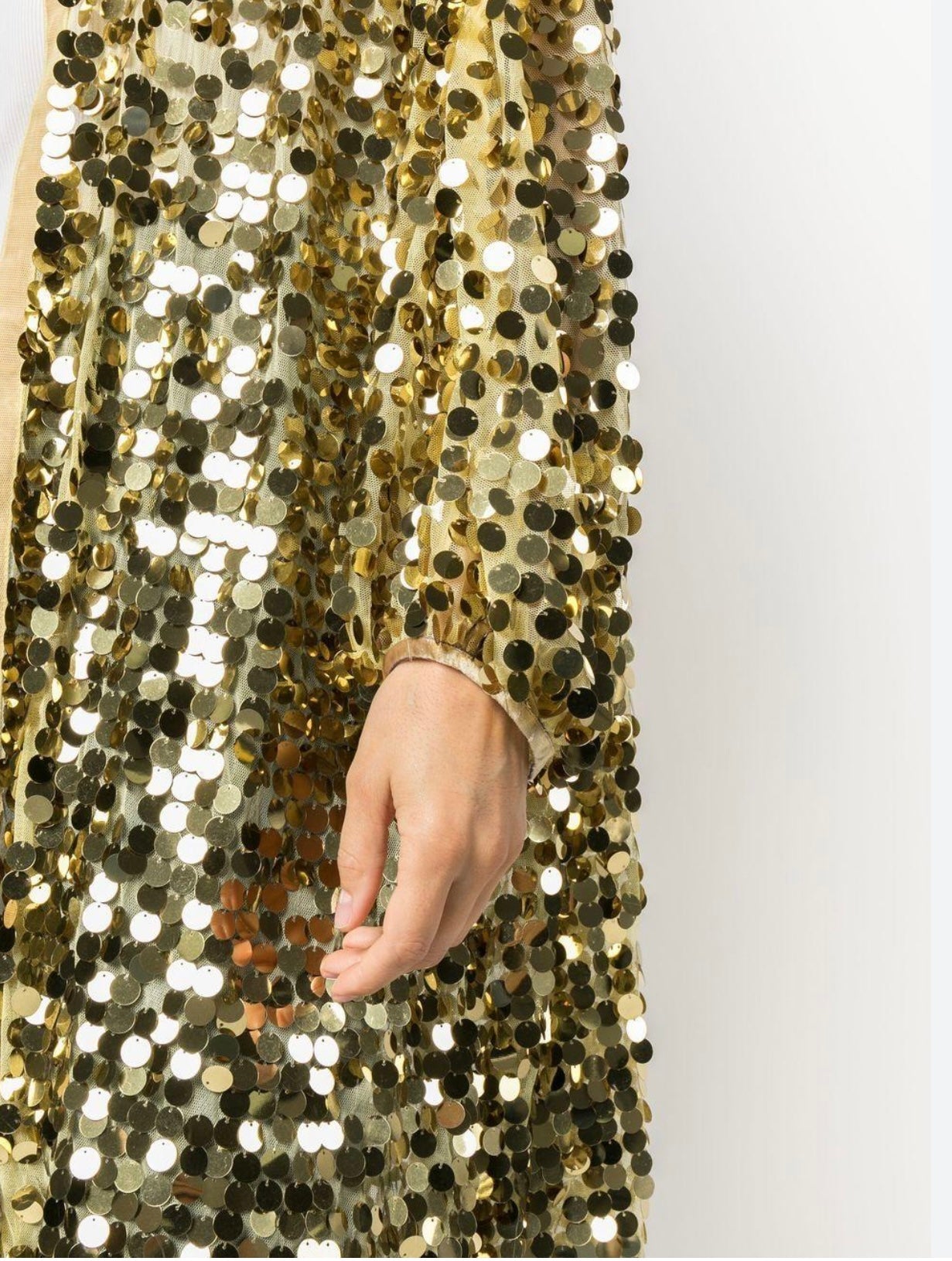 FORTE FORTE - SEQUIN EMBELLISHED COAT