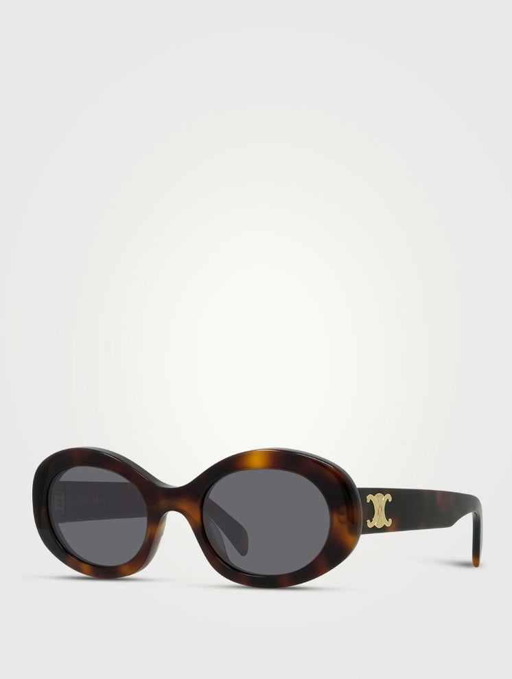 CELINE
Triomphe Oval Sunglasses