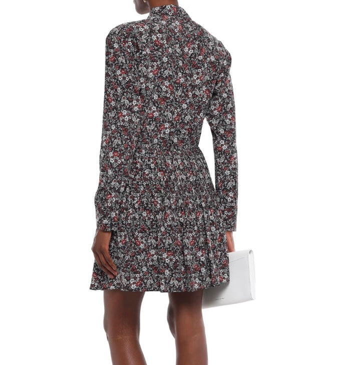 Veronica Beard Floral Button Up Dress