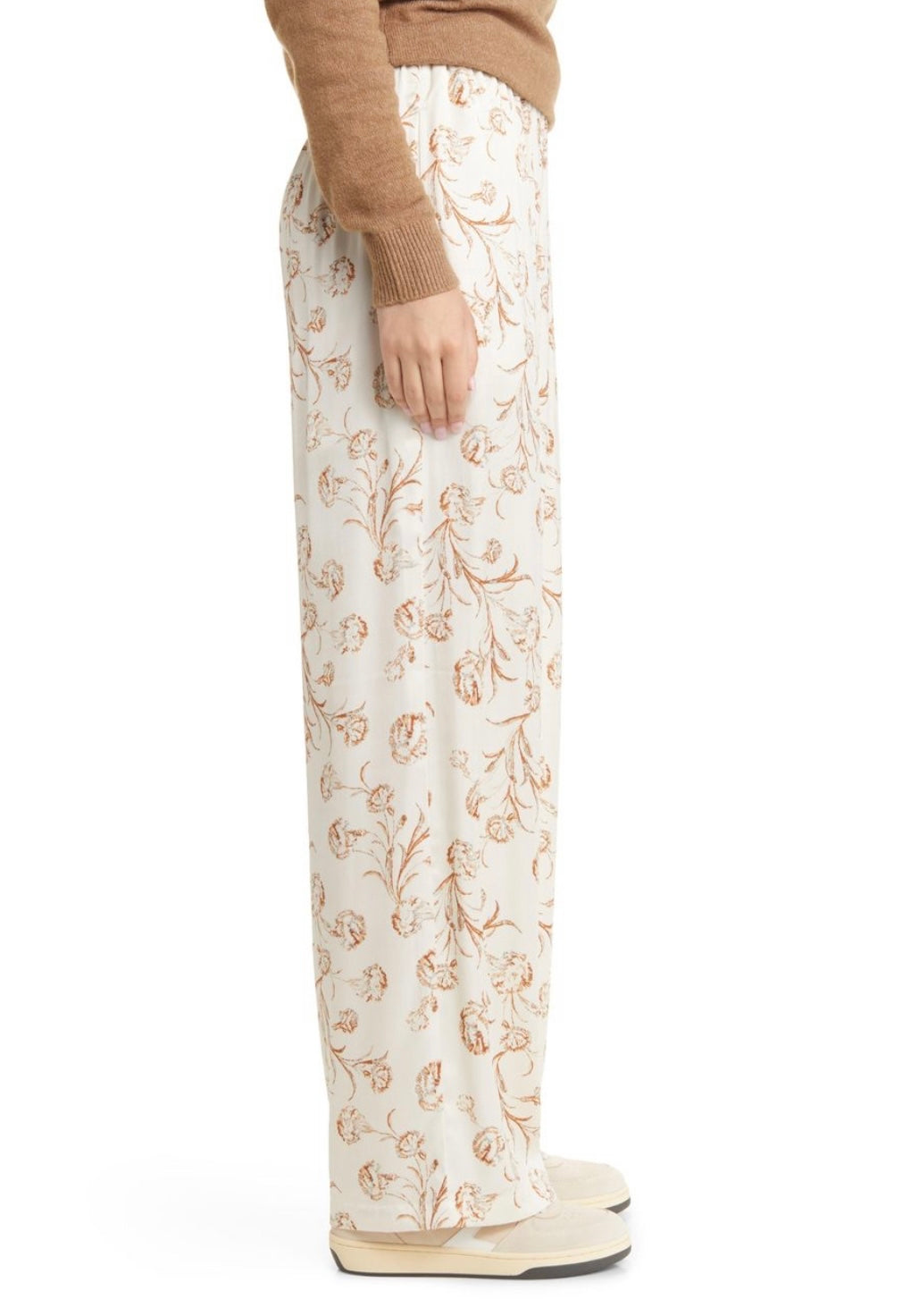 TREASURE & BOND Satin Ivory-Rust Cascade Blooms SET