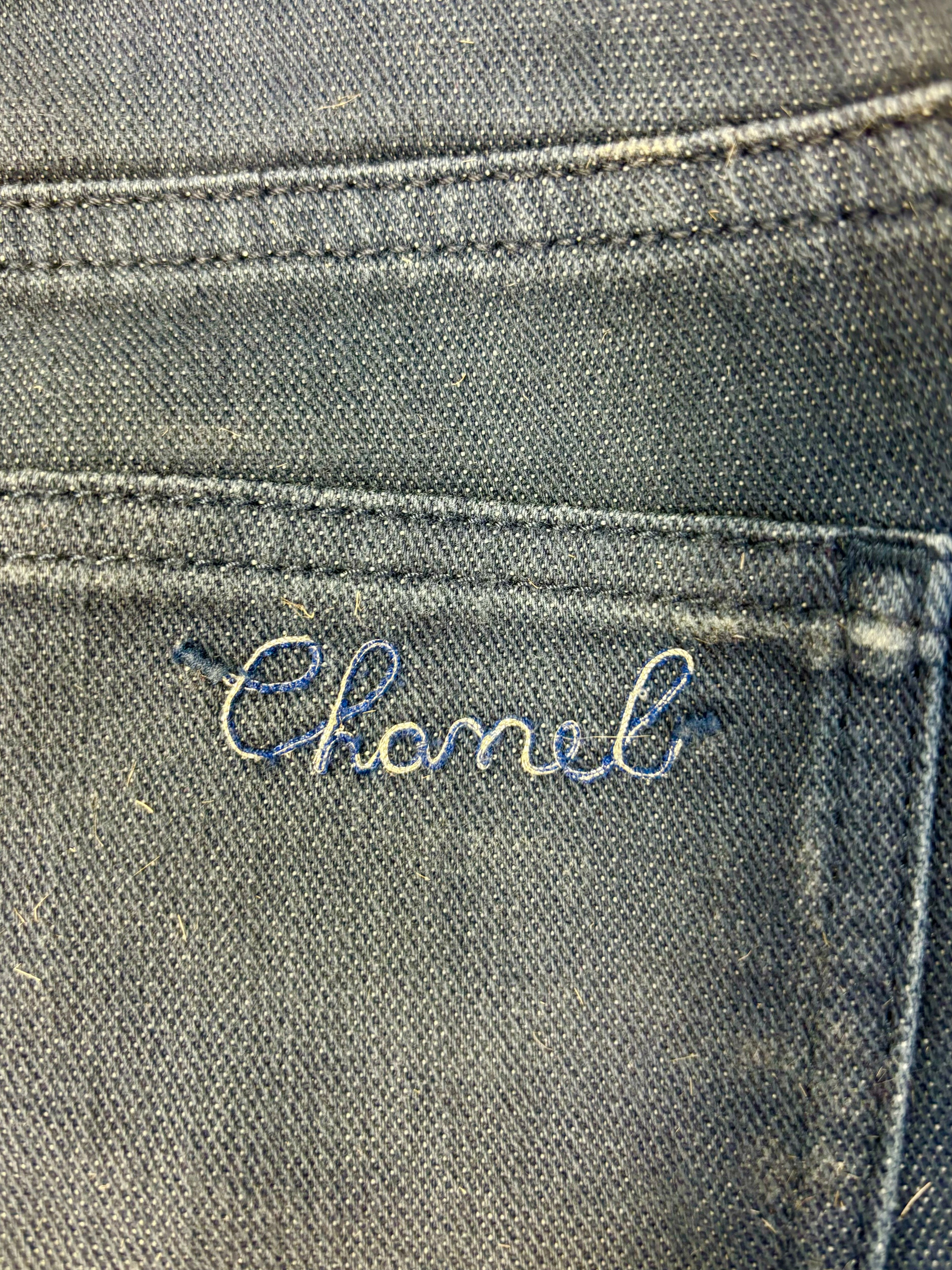 Chanel Blue Jeans