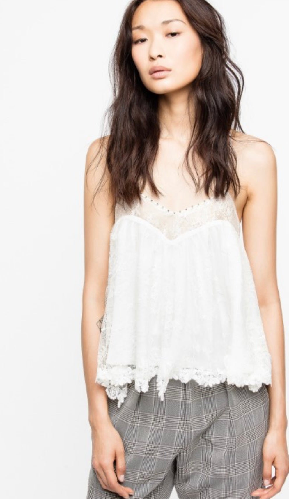 Zadig & Voltaire Cami Lace Caraco