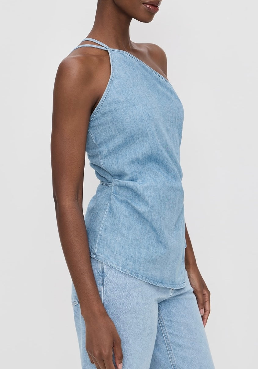 CLOSED Denim Wrap Top