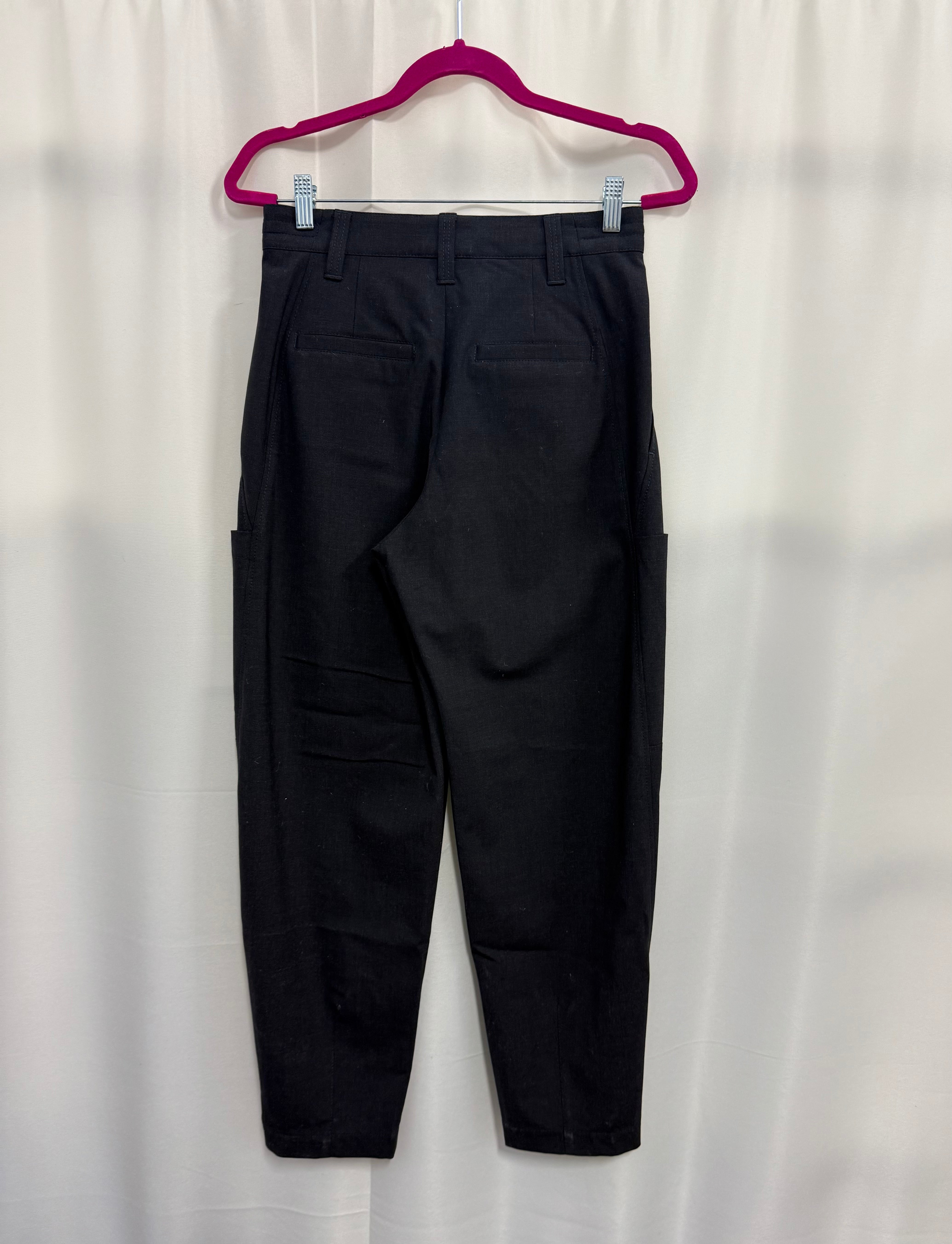 BRUNELLO CUCINELLI - DARK GREY HORSESHOE POCKET TROUSERS