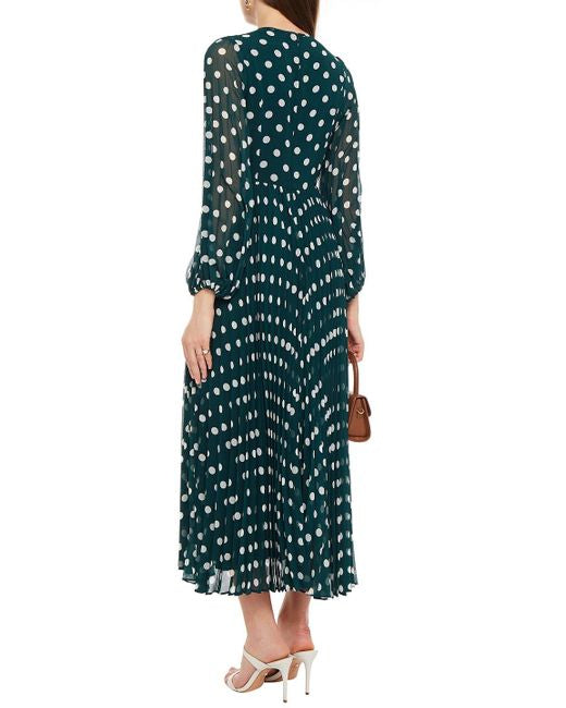 ZIMMERMANN green polka dot dress