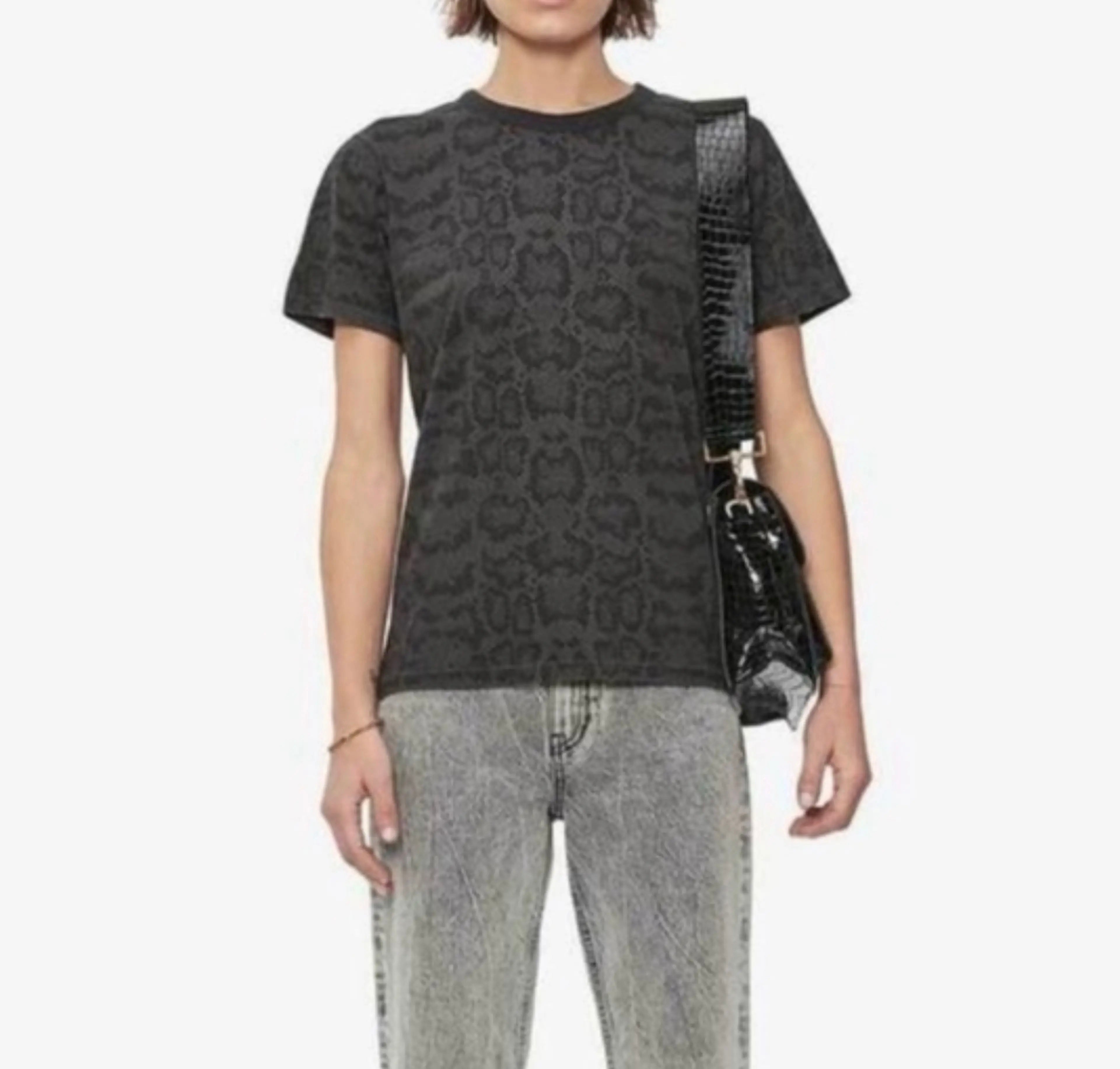 Anine Bing Snake Print TShirt