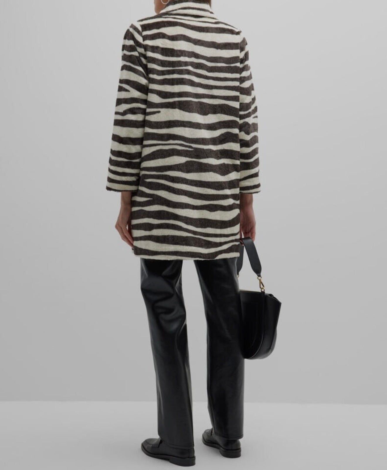 THE GREAT Zebra coat