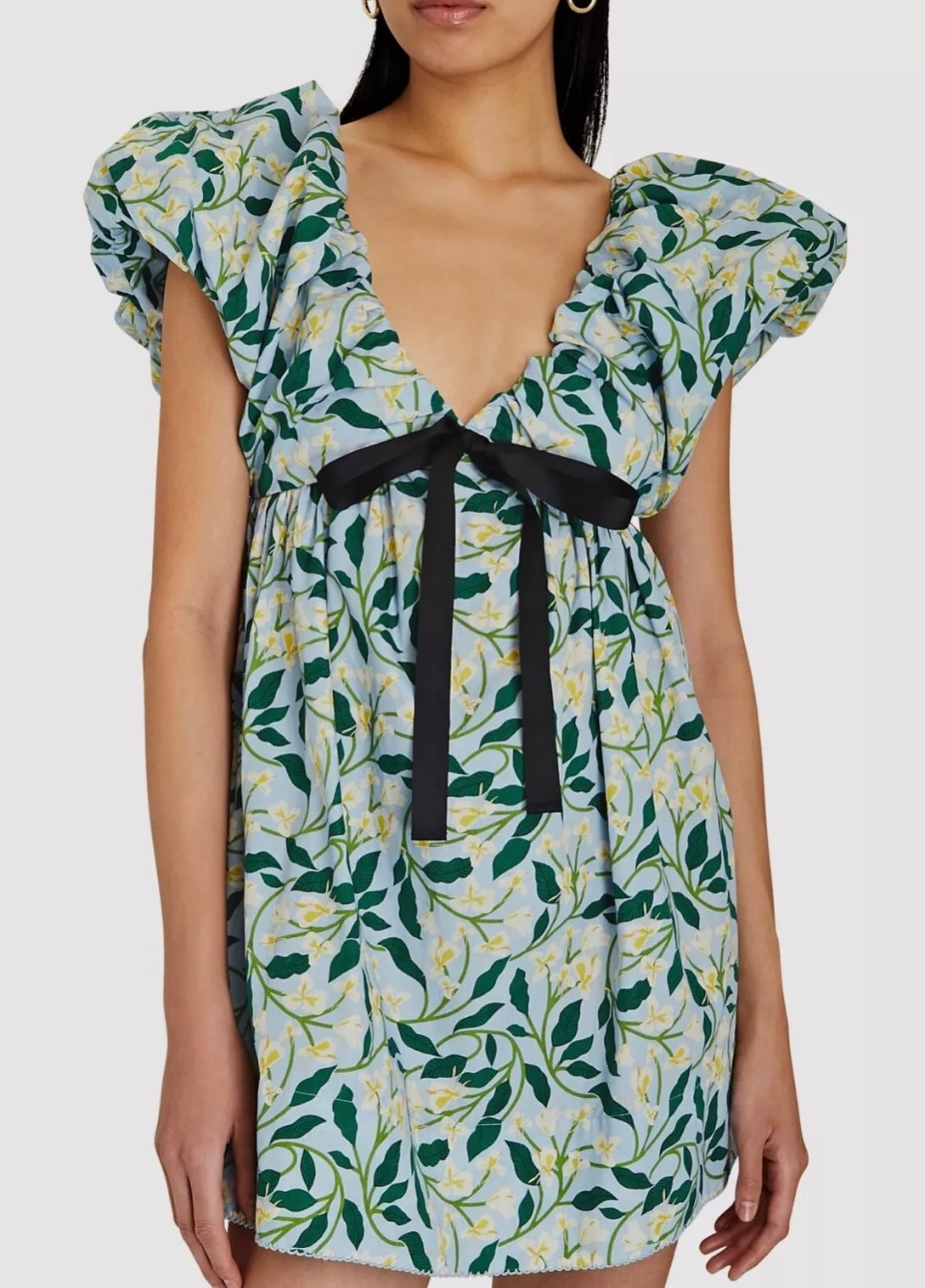 AGUA BY AGUA BENDITA
Celeste Mini Dress - Blue