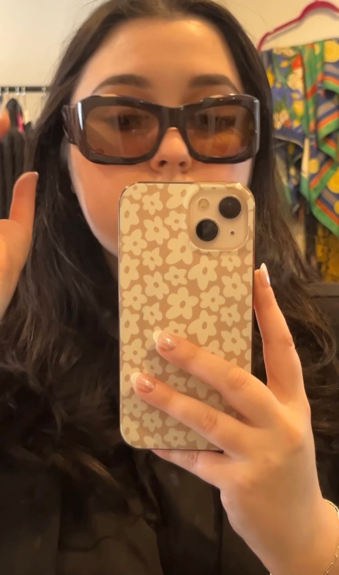 MISSONI purple sunglasses with multi colour arms