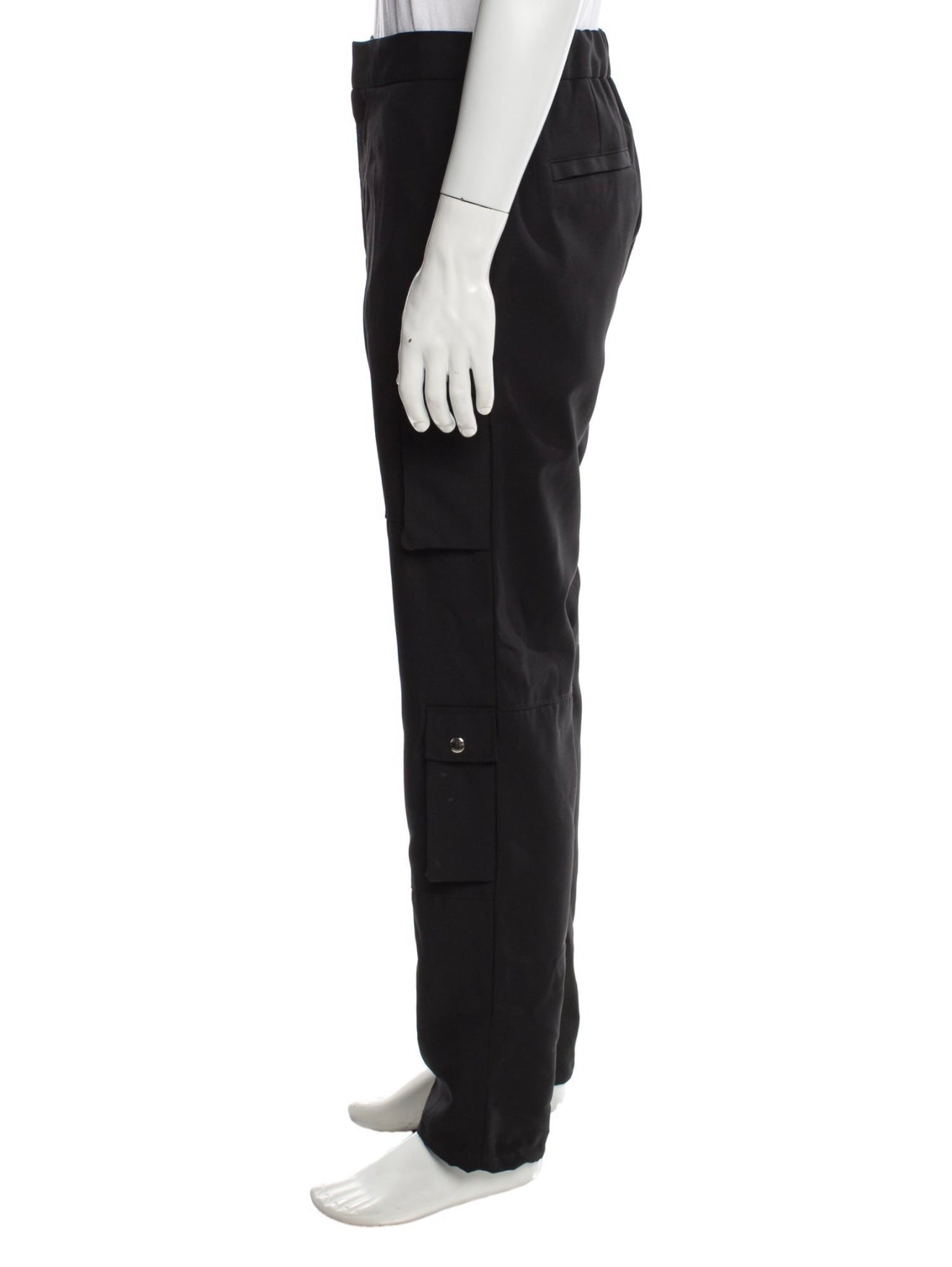 GIVENCHY - BLACK CARGO PANTS