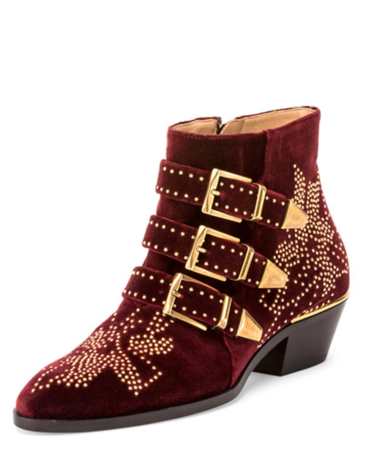 CHLOE - SUSANNA VELVET BOOTS