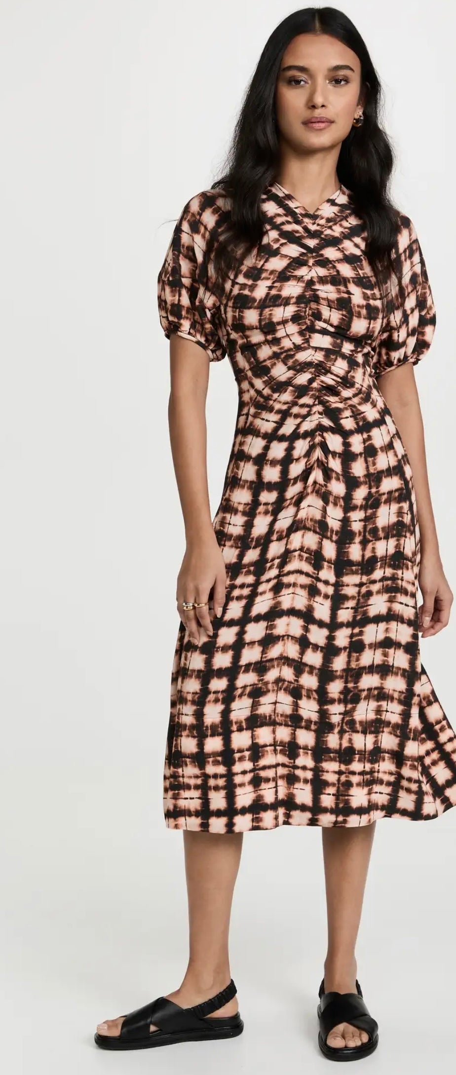 Proenza Schouler
Printed Tie Dye Cinched Dress