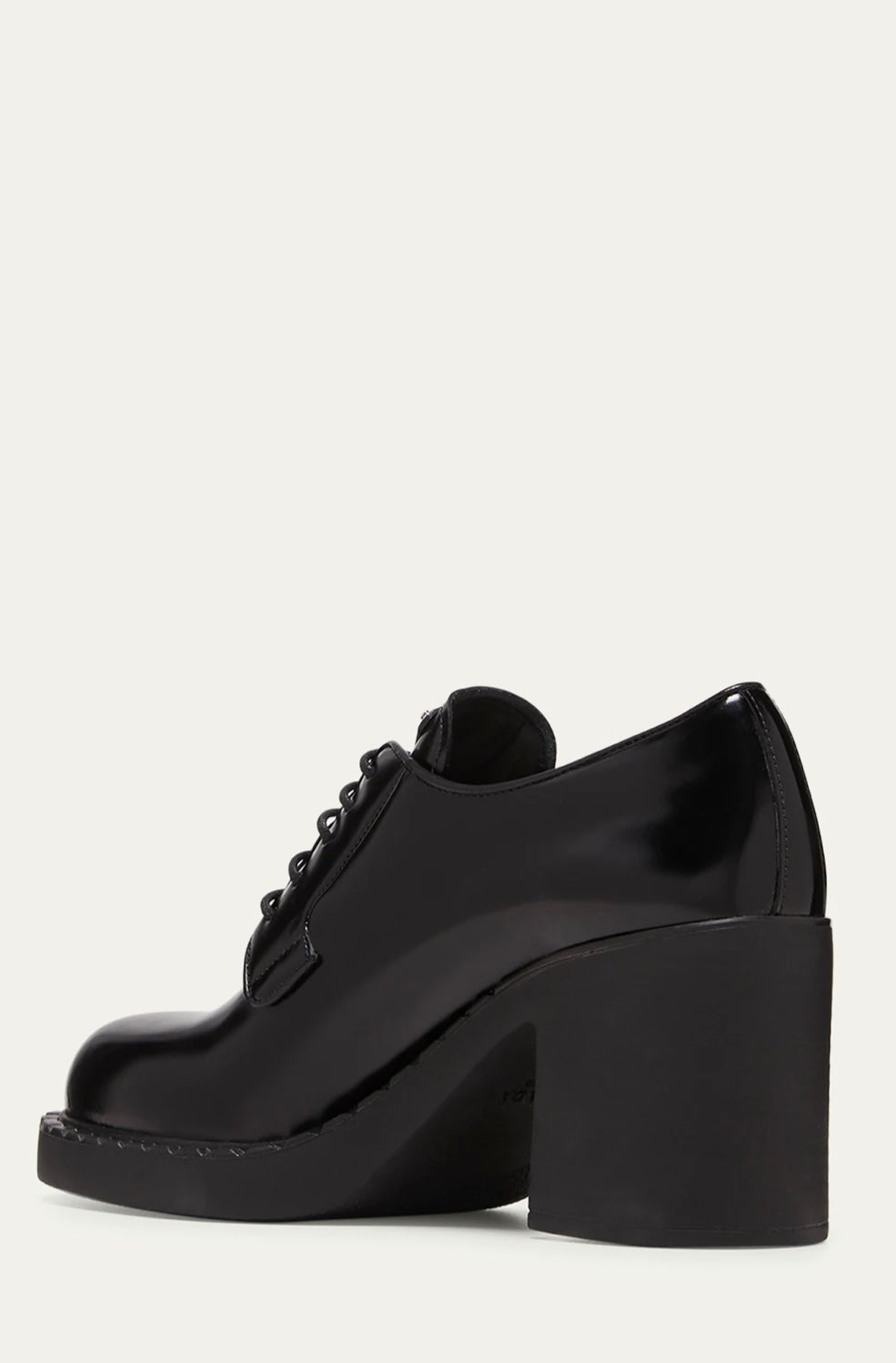 Pre-Loved Prada - Leather Heeled Loafers