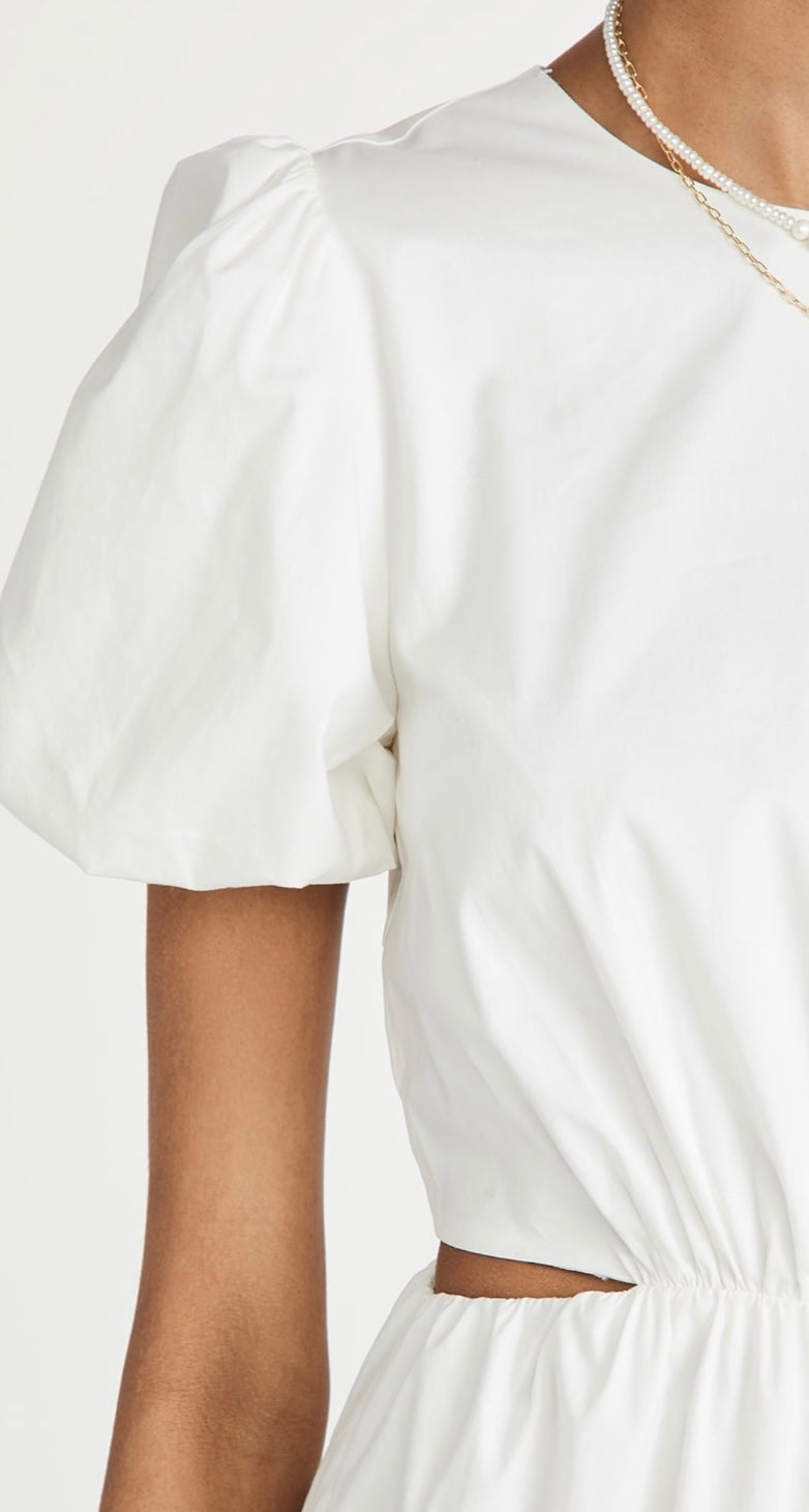 WAYF
Plaza Cut Out Tiered Maxi Dress