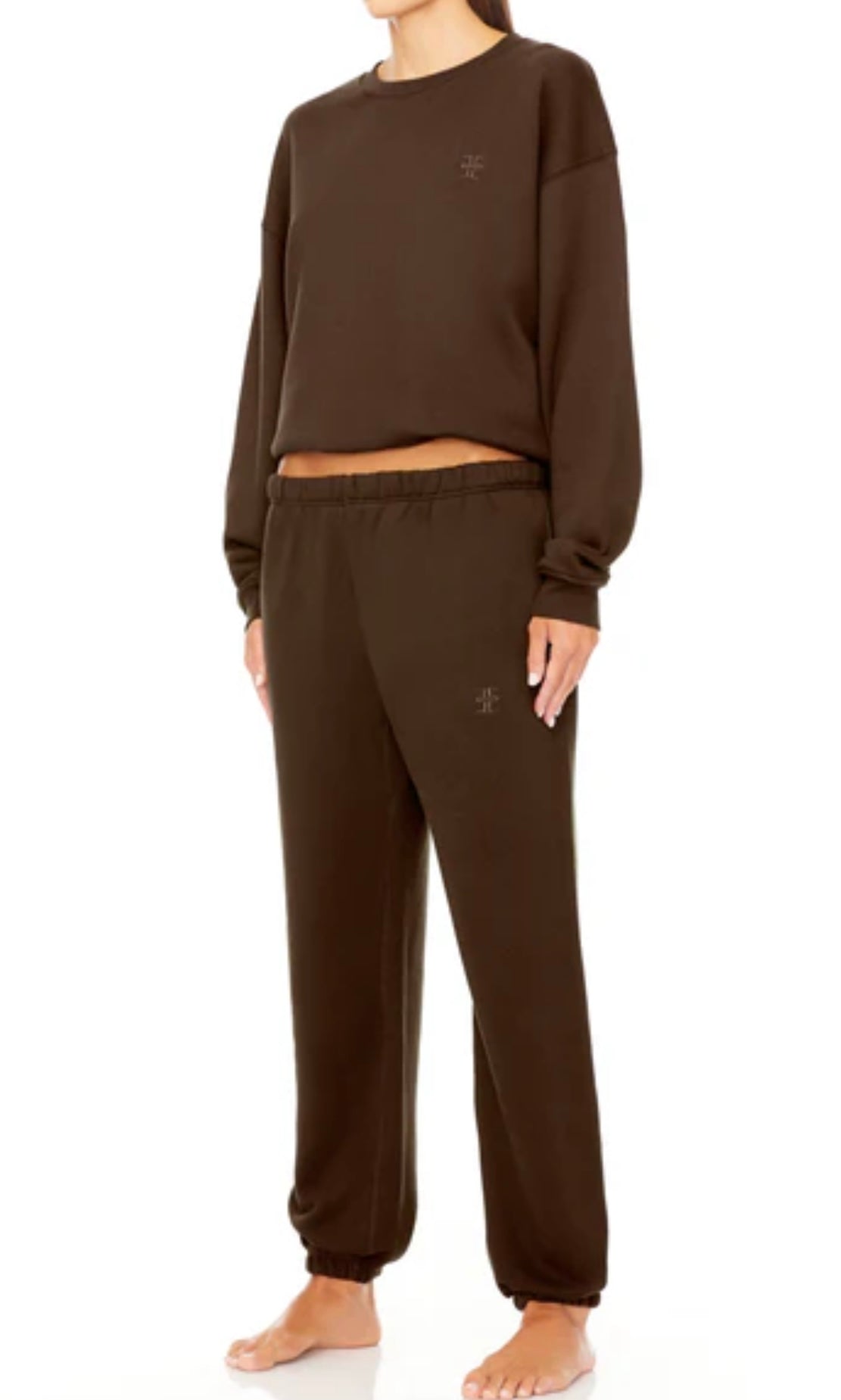 ETERNE - CLASSIC SWEATPANT CHOCOLATE