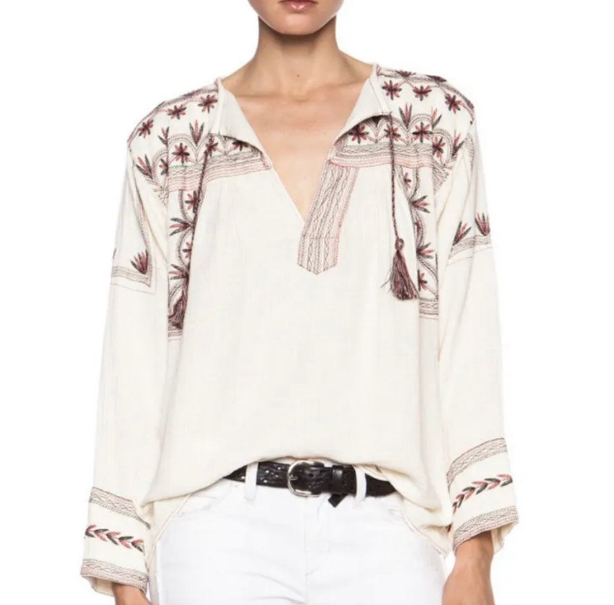 Isabel Marant ETOILE - Vicky Embroidered Blouse