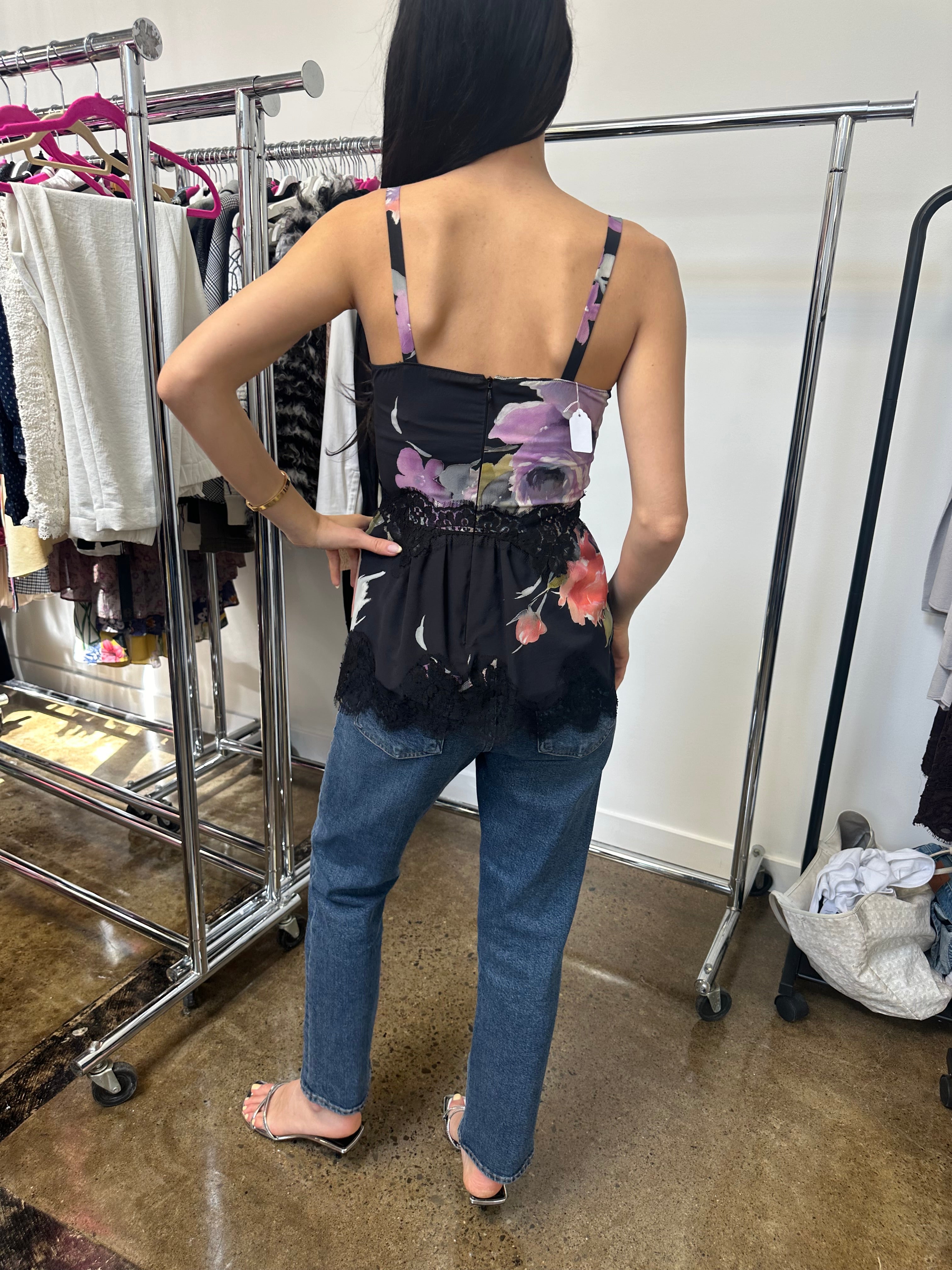 DOLCE & GABBANA- FLORAL TANK