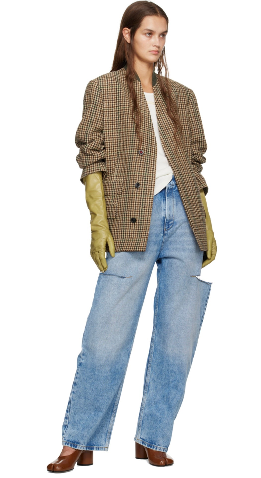 Maison Margiela Side Slit 5 Pockets Jeans