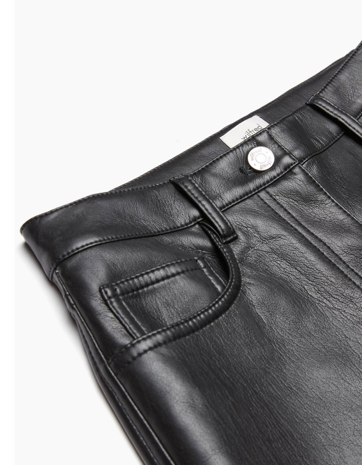 WILFRED leather pants
