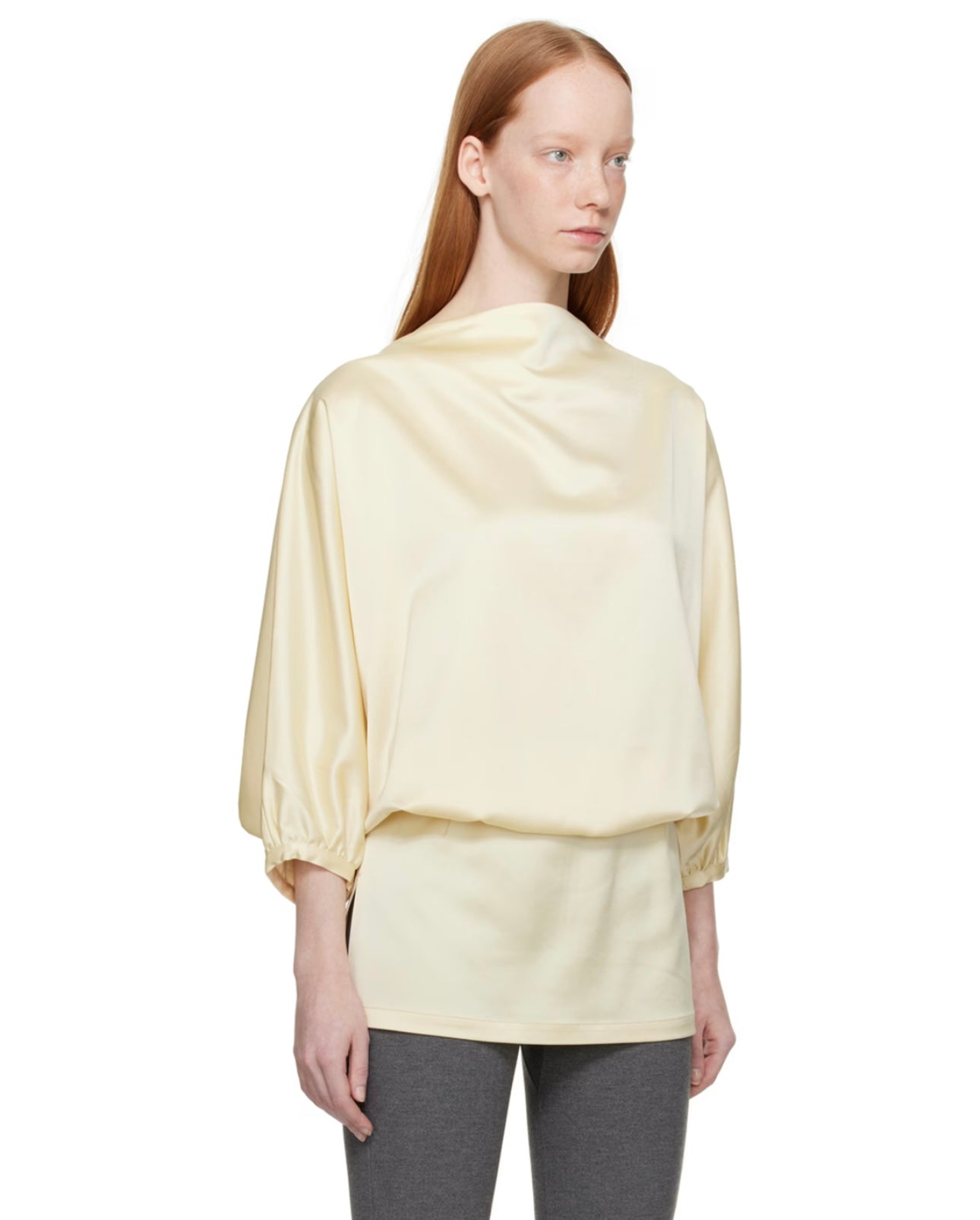 TOTEME - TOTEME
DRAPED SATIN TOP