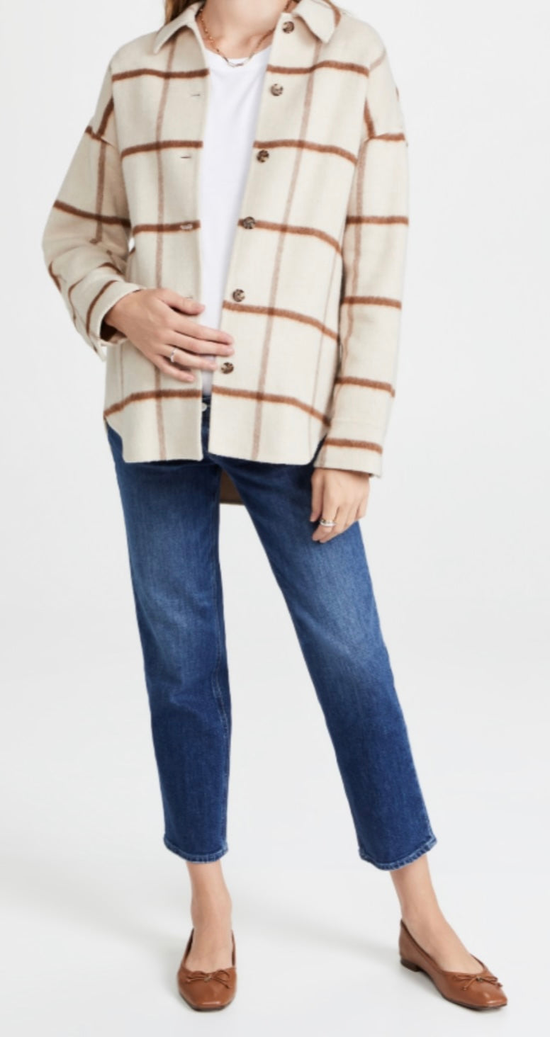 PAIGE
Noella Straight Maternity Jeans