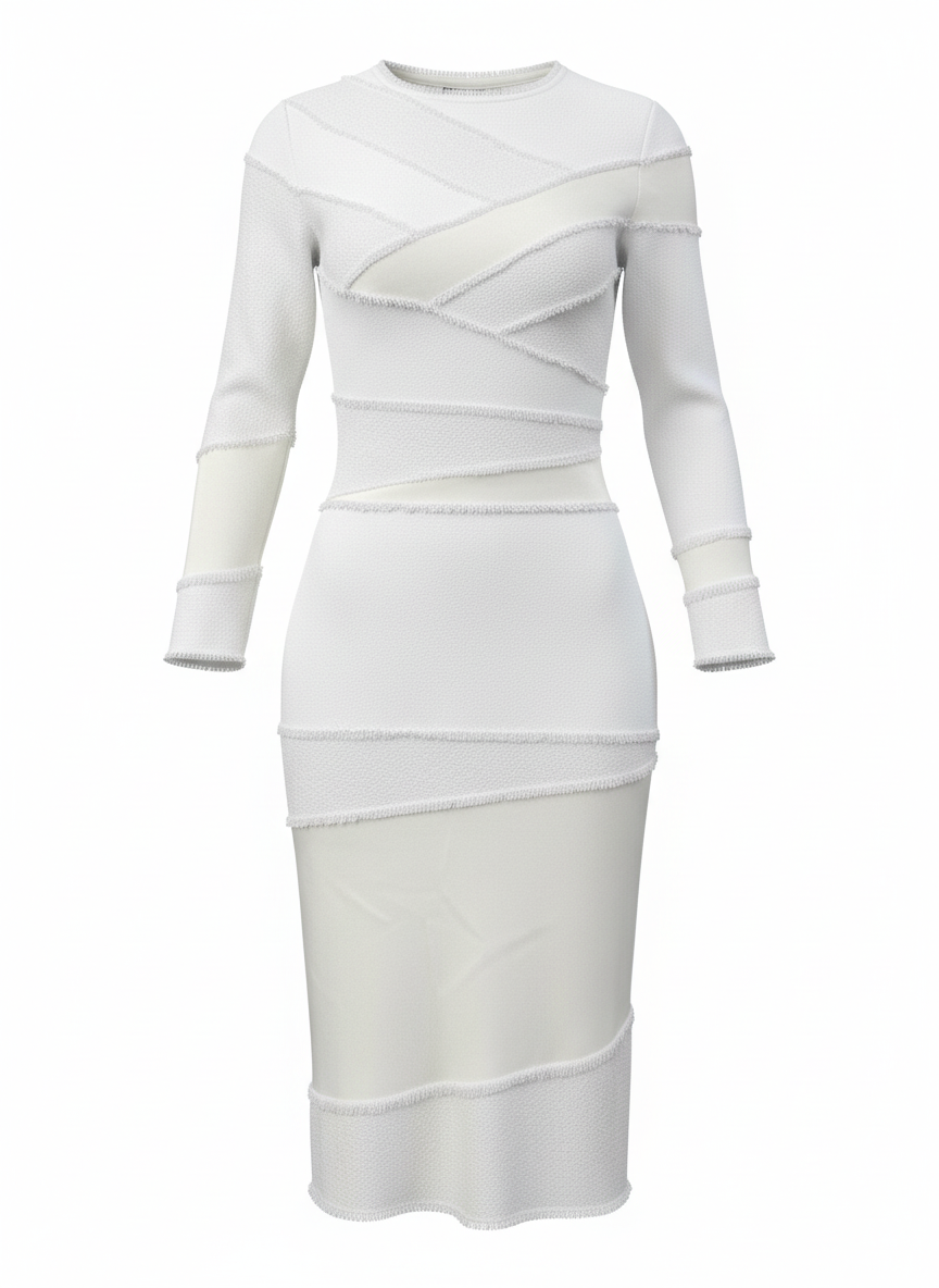 Alexander McQueen Bodycon midi dress, NO TAGS