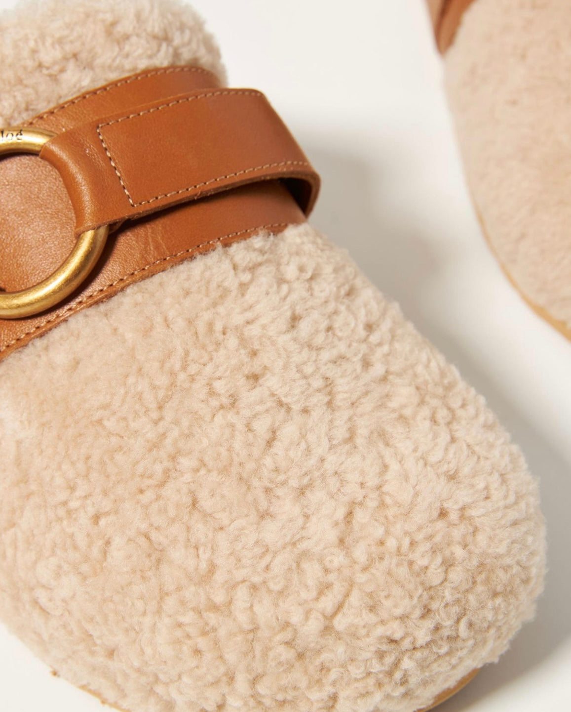 See By Chloe Gema Shearling Clogs