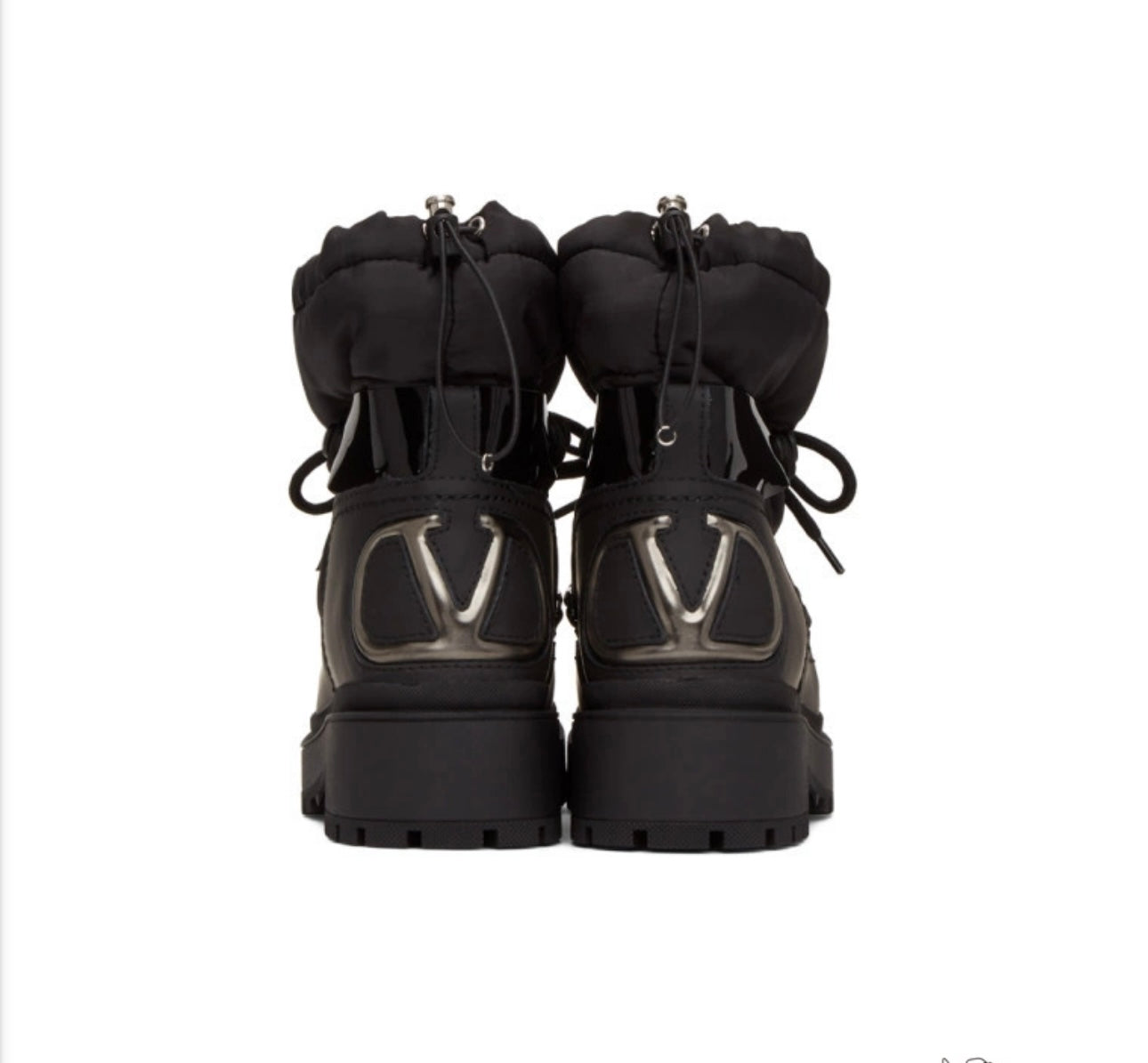 Valentino Black Valentino Garavani Trekkgirl Ankle Boots