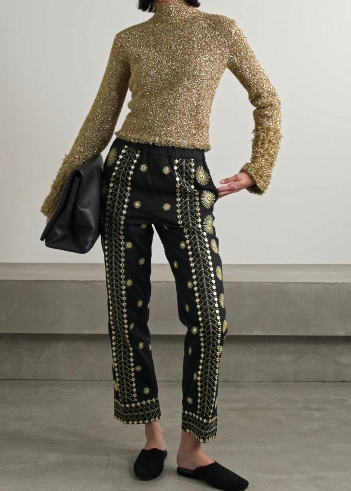 FARM Rio
Sun embroidered trousers